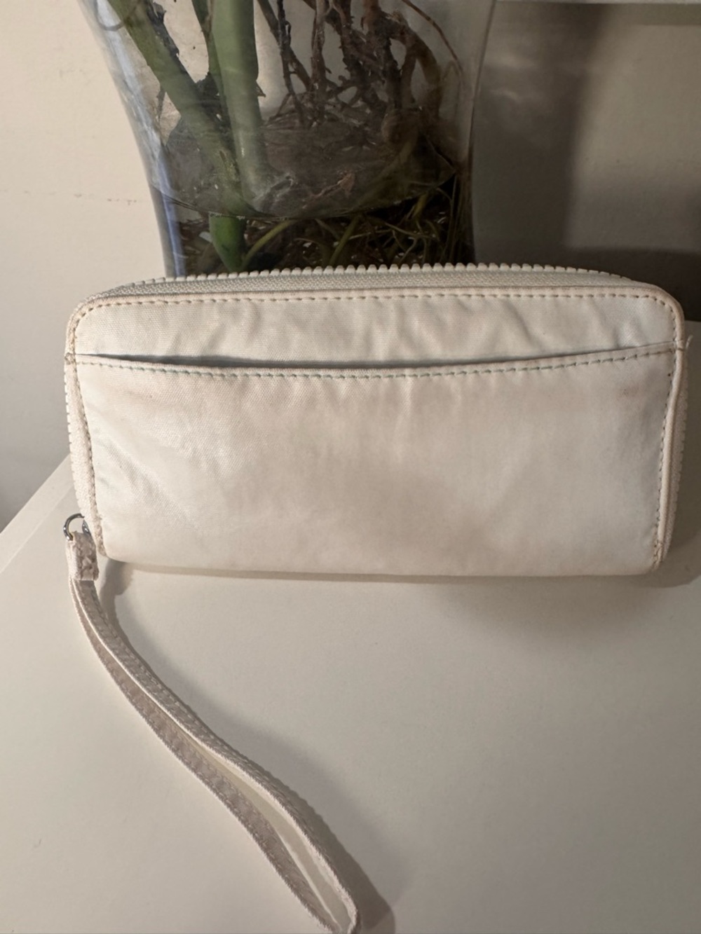 Kipling Cream Zip-Around Wristlet Wallet - Picture 4 of 4